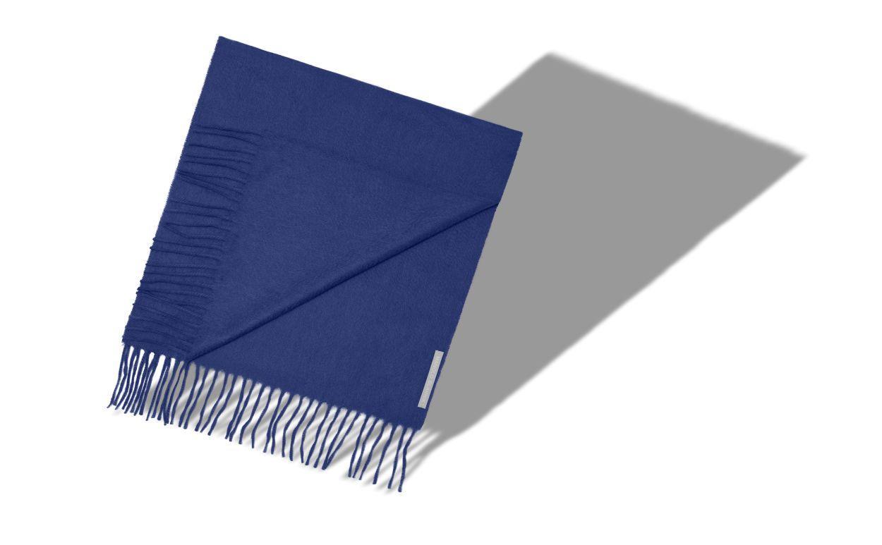 BARRA Blue Cashmere Scarf Product Image