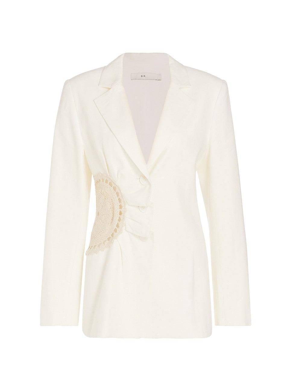 Womens Atacama Crochet Blazer Product Image