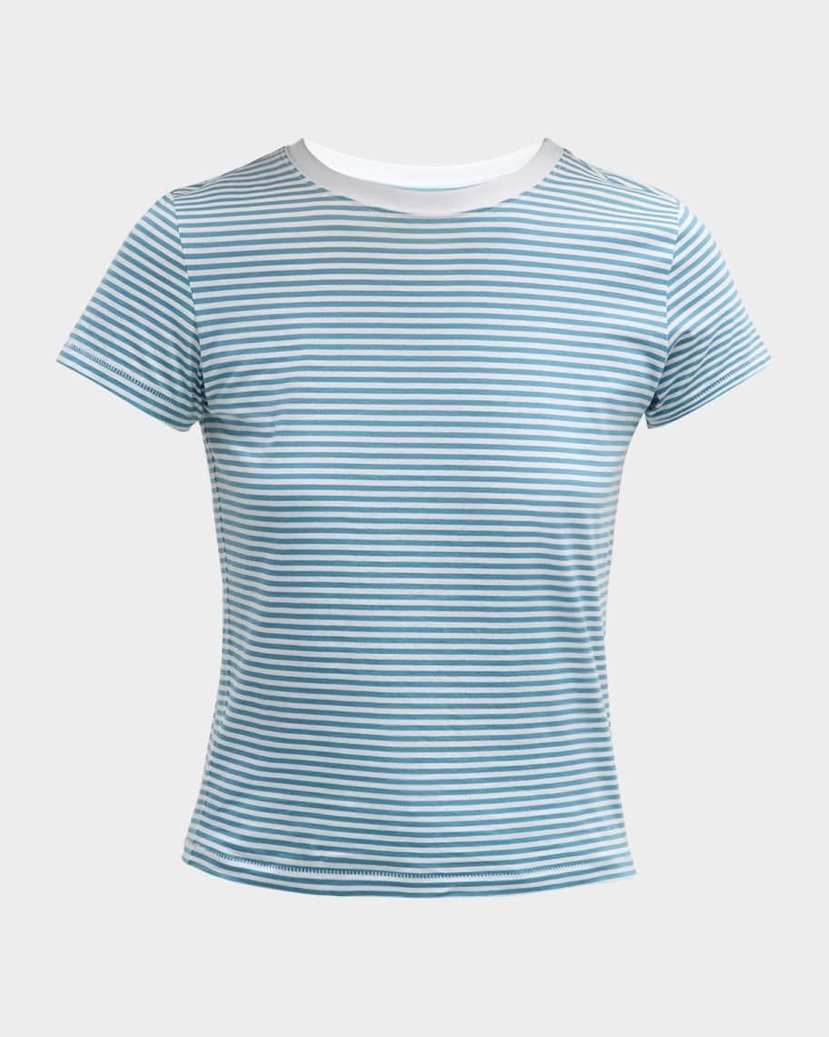 Striped Crewneck Tee Product Image