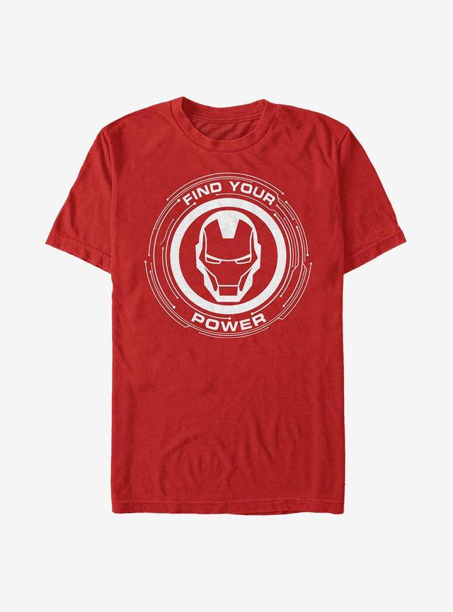 Marvel Iron Man Power Of Iron Man T-Shirt Product Image