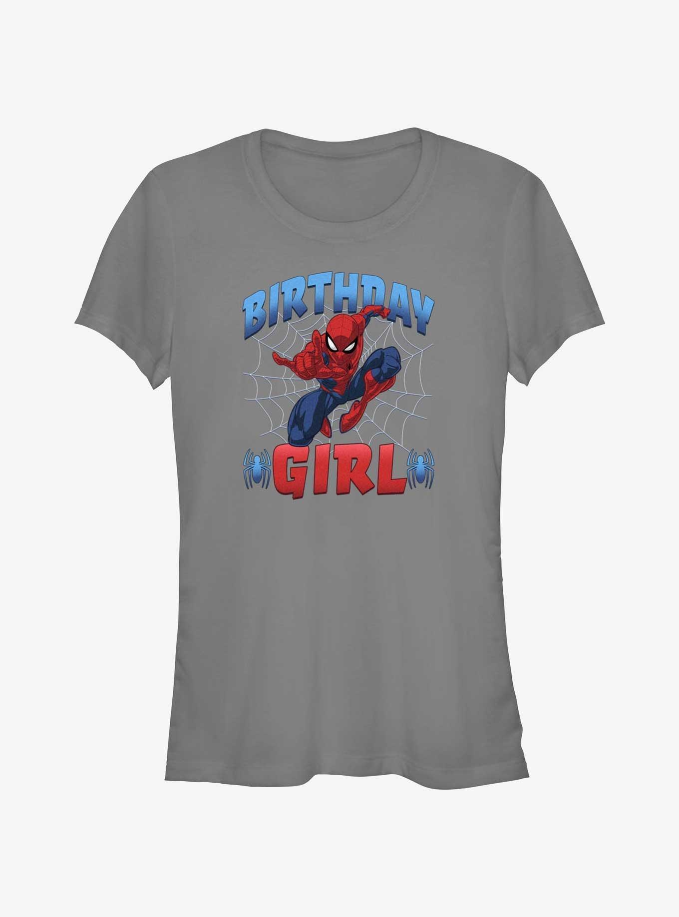 Marvel Spider-Man Birthday Girl Spidey Girls T-Shirt Product Image