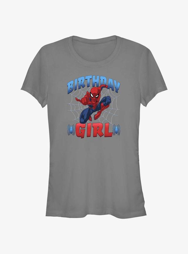 Marvel Spider-Man Birthday Girl Spidey Girls T-Shirt Product Image