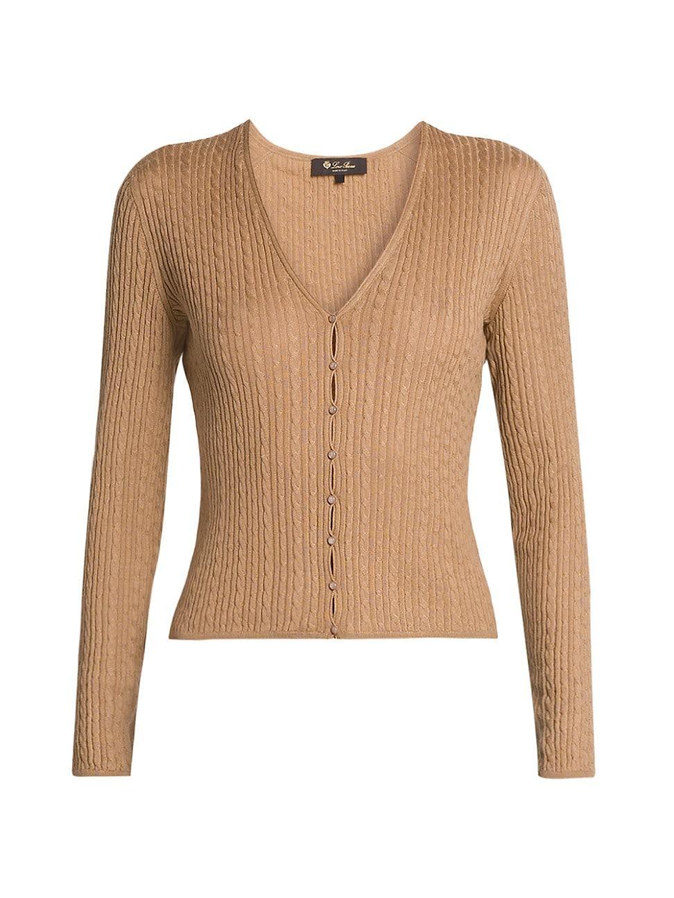 Womens Rimella Cashmere-Silk Cardigan Product Image