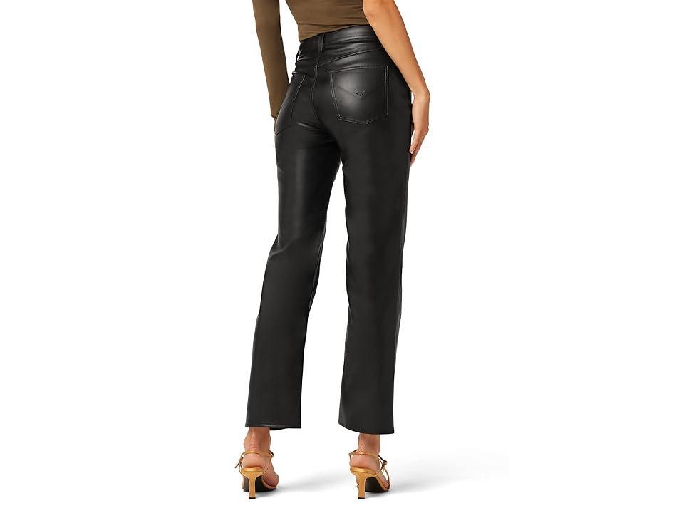 Hudson Jeans Remi High-Rise Straight Black) Women's Jeans Product Image