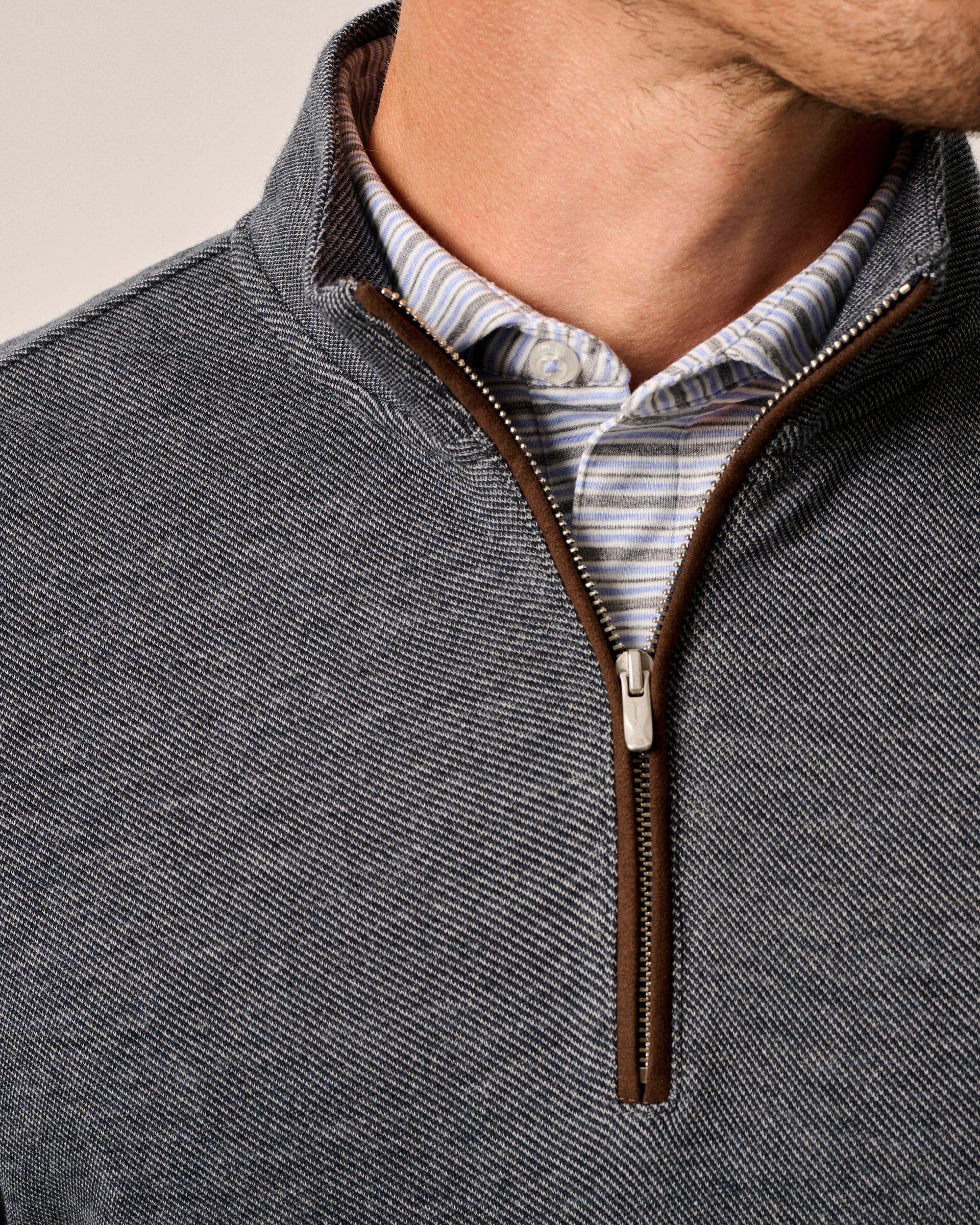 johnnie-O Carlson Merino 1/4 Zip Pullover Product Image