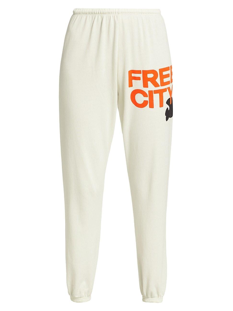 Womens Relaxed-Fit Logo Sweatpants Product Image