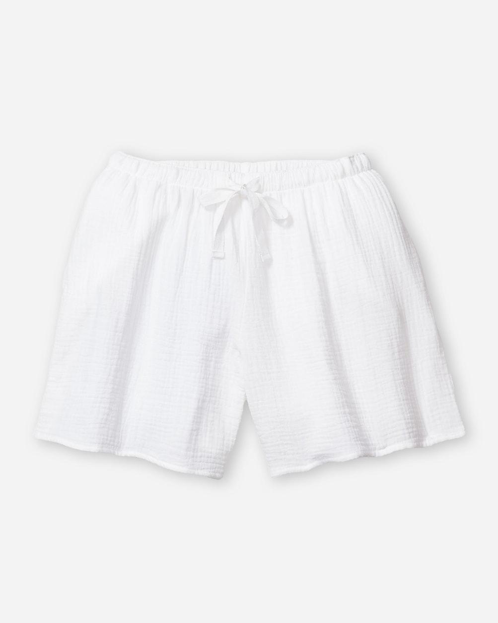 Petite Plume™ women's drawstring short in gauze Product Image