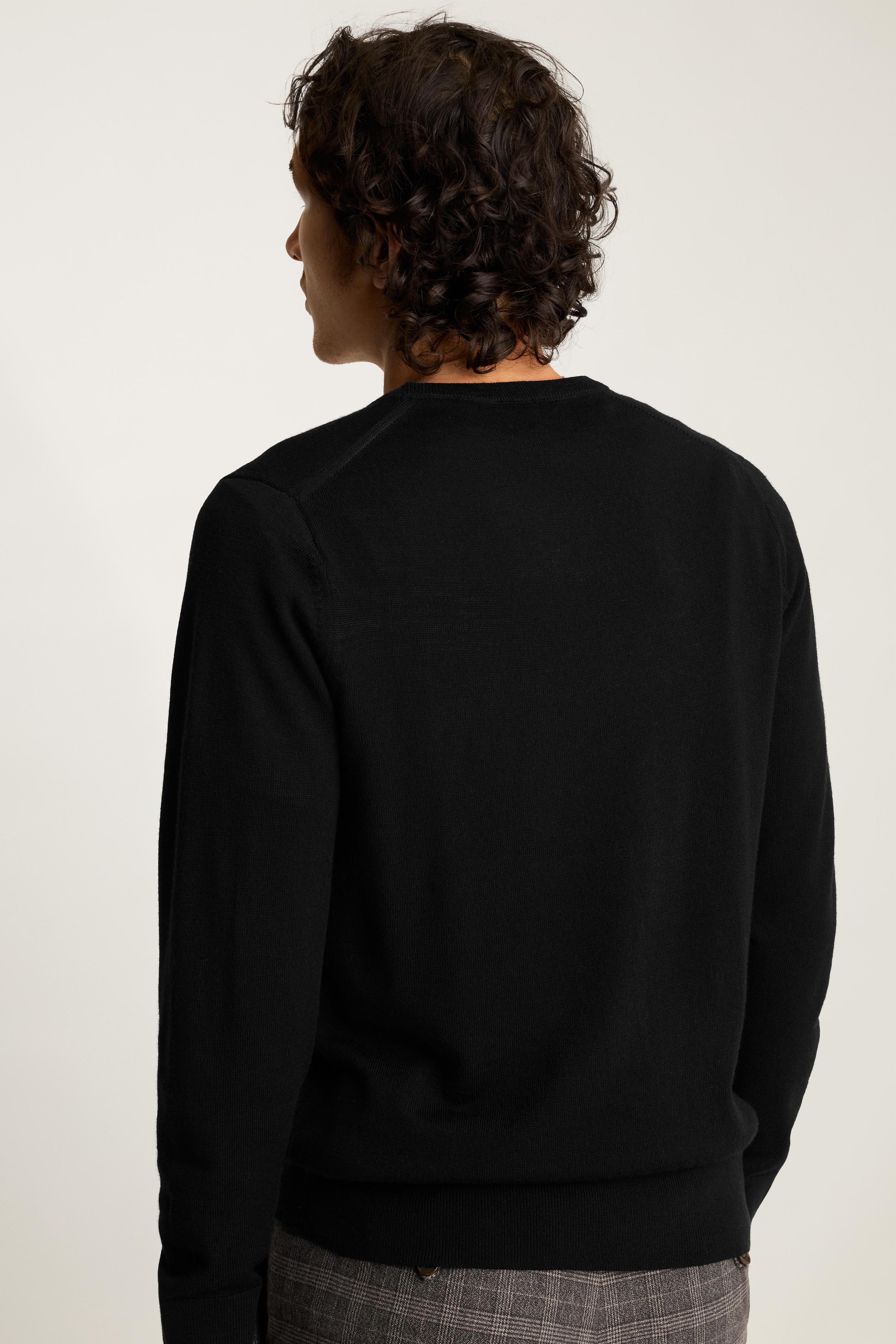 Washable Merino Crew Neck Sweater Product Image