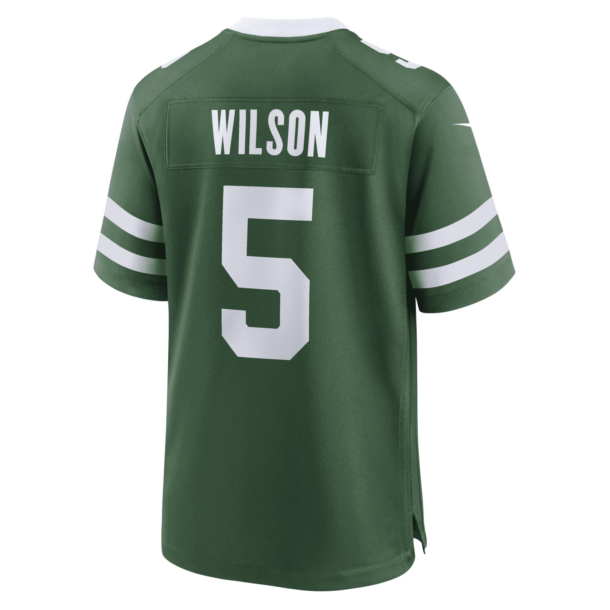 Mens Nike Garrett Wilson Legacy New York Jets Game Jersey Product Image