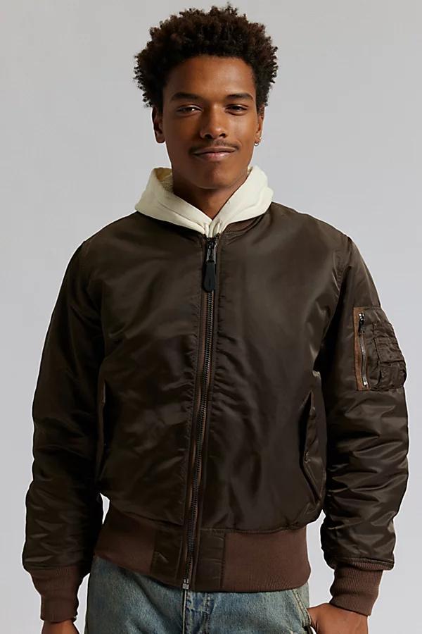 Alpha Industries MA-1 Flight Jacket Mens at Urban Outfitters Product Image