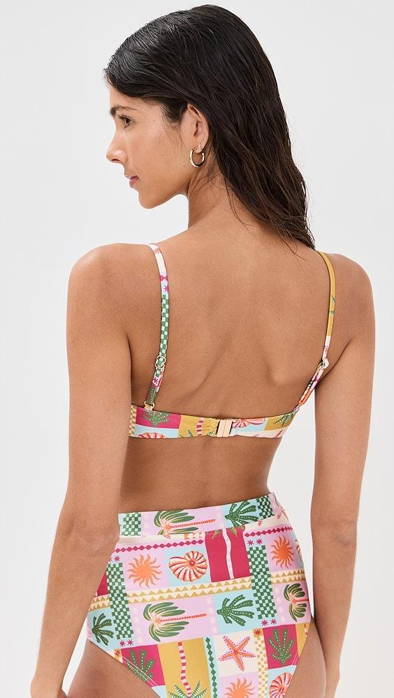 MINKPINK Under The Sea Bikini Top | Shopbop Product Image