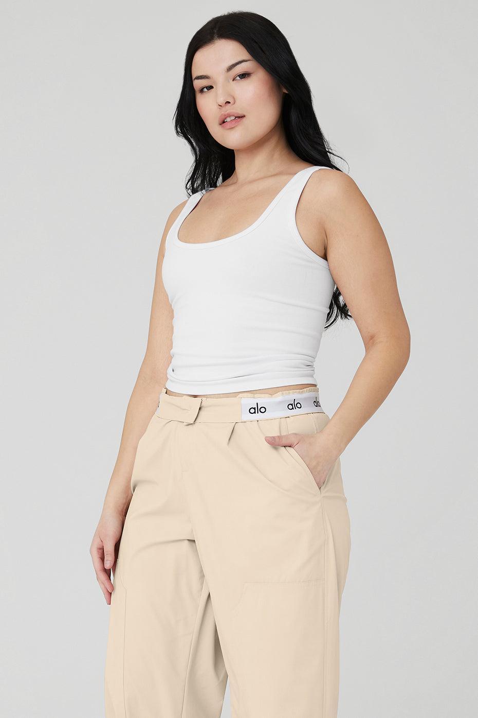 Seamless Chosen Tank - White Product Image