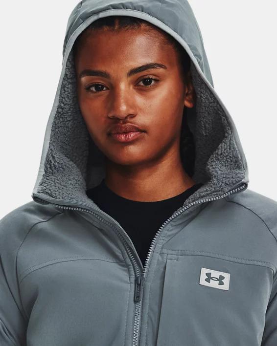 Women's UA Latitude Sherpa Full-Zip Hoodie Product Image