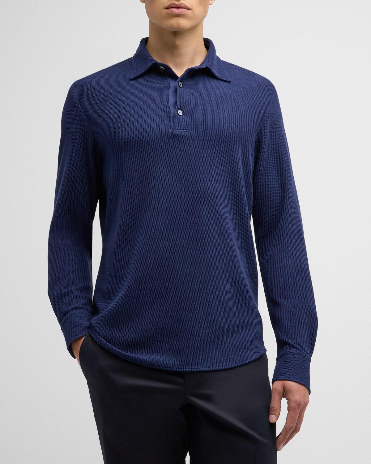 Mens Cotton Jersey Pique Polo Shirt product image