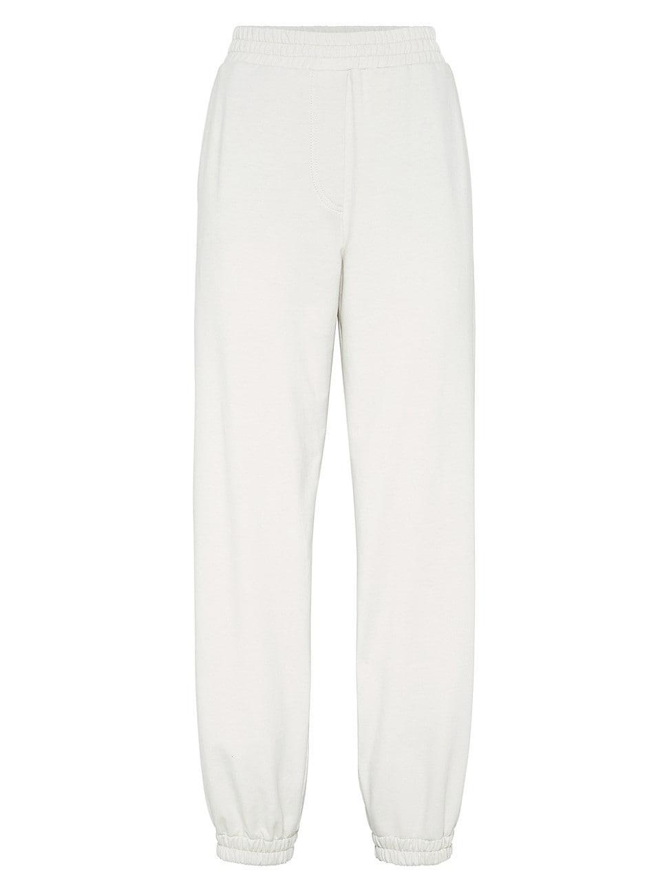 Womens Lightweight French Terry Track Trousers Product Image