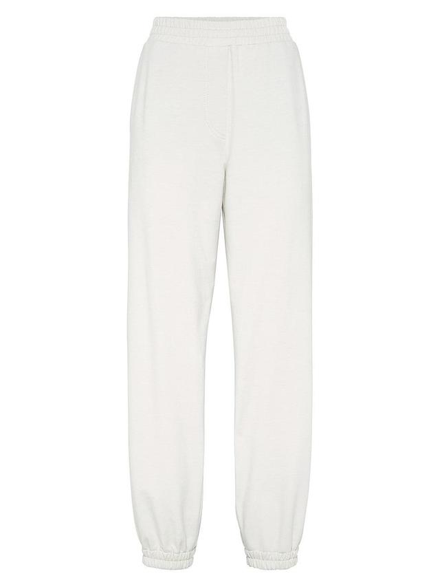 Womens Lightweight French Terry Track Trousers Product Image