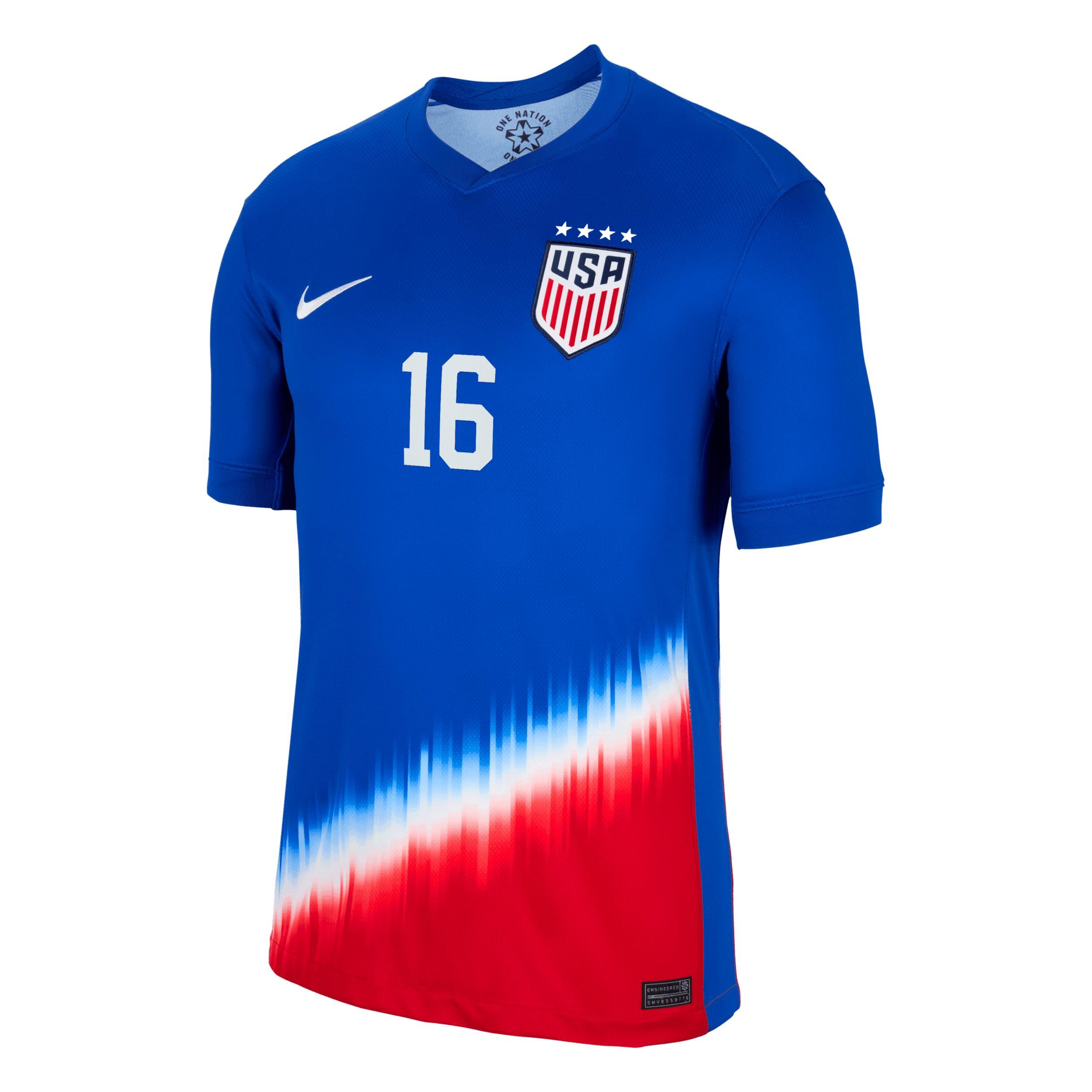 Crystal Dunn USWNT 2024 Stadium Away Nike Men's Dri-FIT Soccer Jersey Product Image