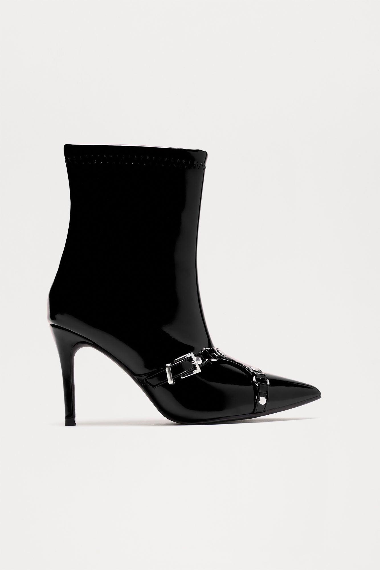 Alaina Booties - Black Product Image