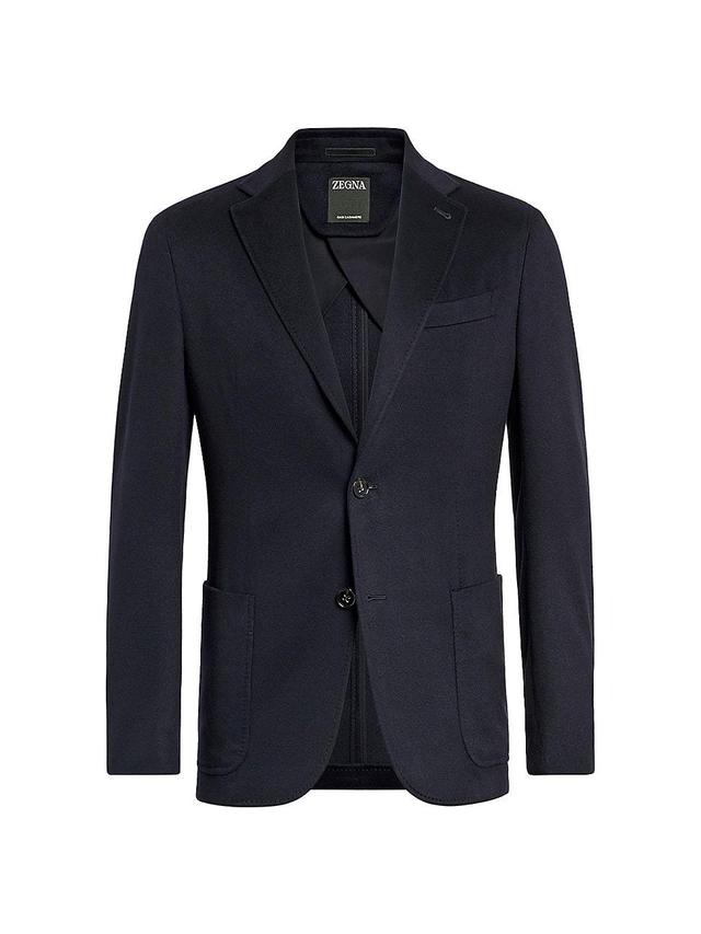 Mens Cashmere Shirt Jacket Product Image