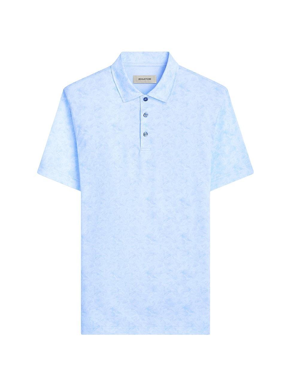 Mens Vincent Cotton-Blend Polo Shirt Product Image