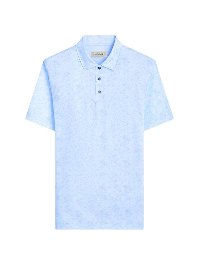 Mens Vincent Cotton-Blend Polo Shirt Product Image