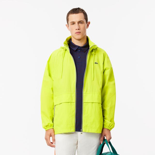 Water-Repellent Removable Hood Windbreaker Product Image