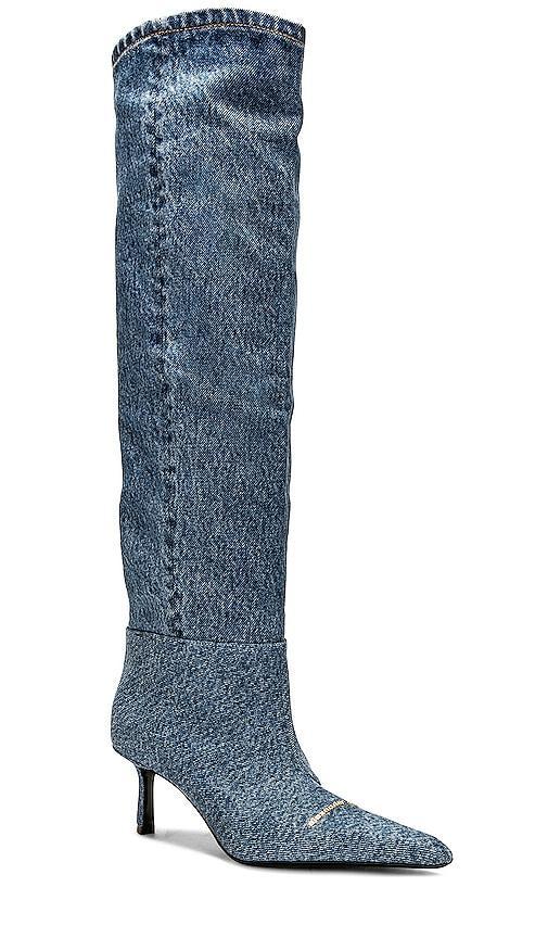Womens Viola 65 Denim Slouch Boots Product Image