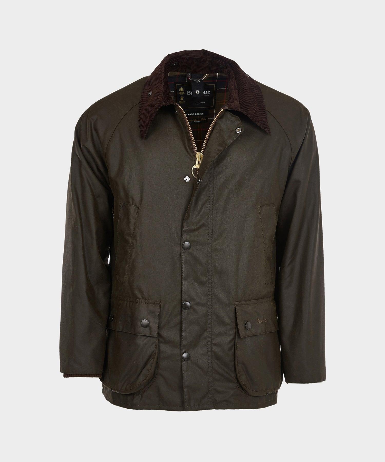 Barbour Classic Bedale Wax Jacket in Olive Product Image