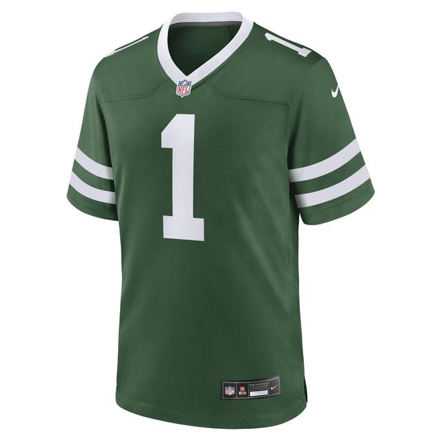 Mens Nike Ahmad Sauce Gardner Legacy New York Jets Game Jersey Product Image