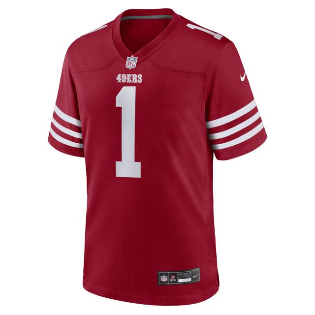 Mens Nike Deebo Samuel Sr Scarlet San Francisco 49ers Game Player Jersey Product Image