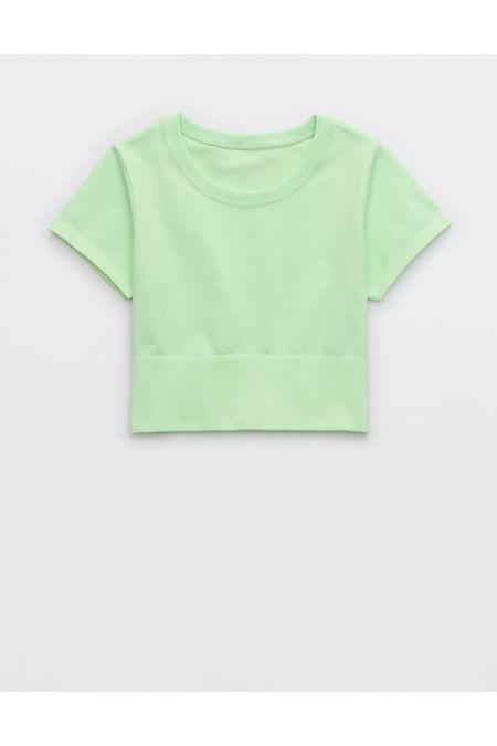 OFFLINE By Aerie Sidewalk Seamless Cropped T-Shirt Women's Product Image