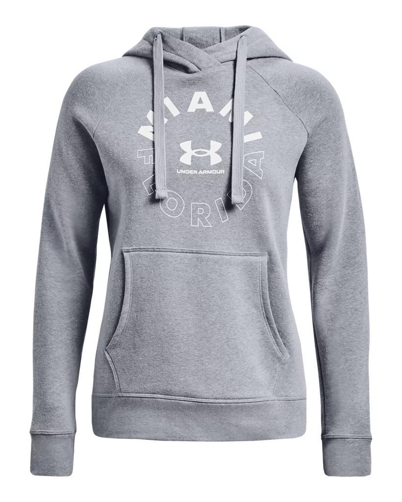 Women's UA Rival Fleece Miami Hoodie Product Image