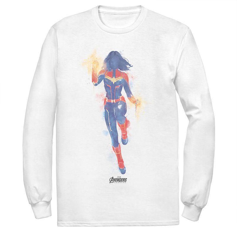 Mens Marvel Avengers Endgame Captain Marvel Tee Product Image