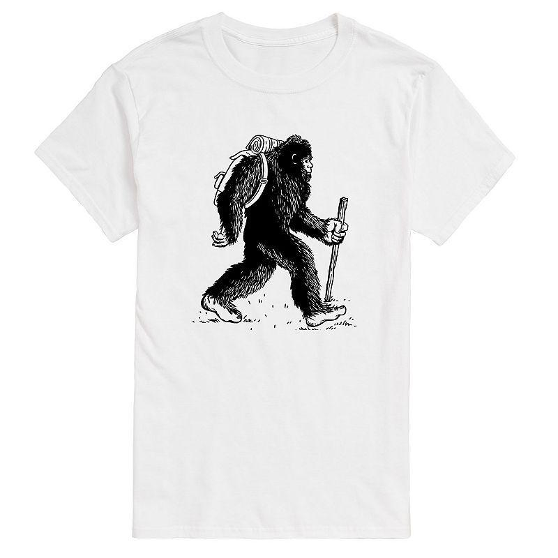 Big & Tall Bigfoot Backpacking Graphic Tee, Mens Product Image