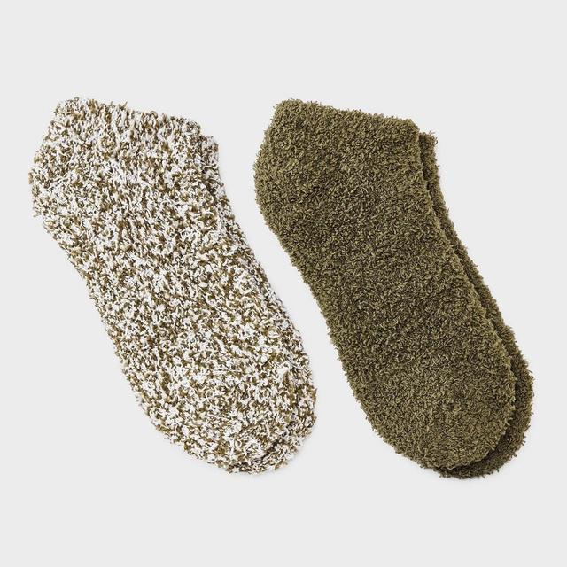 Womens Marled 2pk Cozy Low Cut Socks - Auden 4-10 Product Image