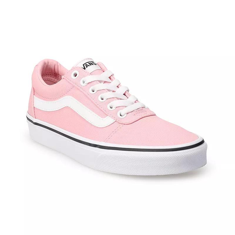 Vans Ward Womens Sneakers Pink Blush Product Image