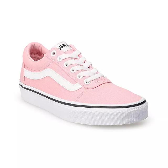 Vans Ward Womens Sneakers Pink Blush Product Image