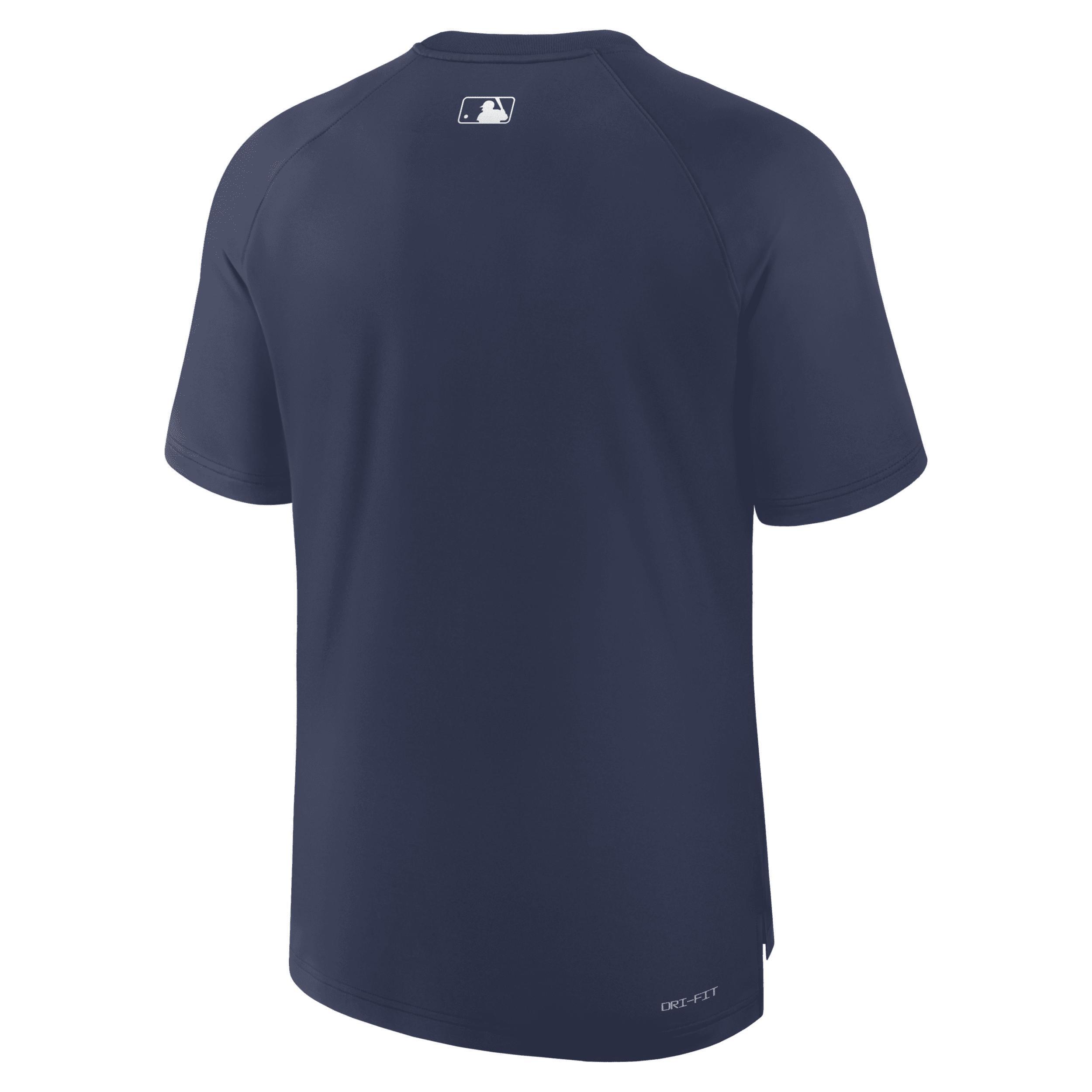 Milwaukee Brewers Authentic Collection Pregame Nike Men's Dri-FIT MLB T-Shirt Product Image