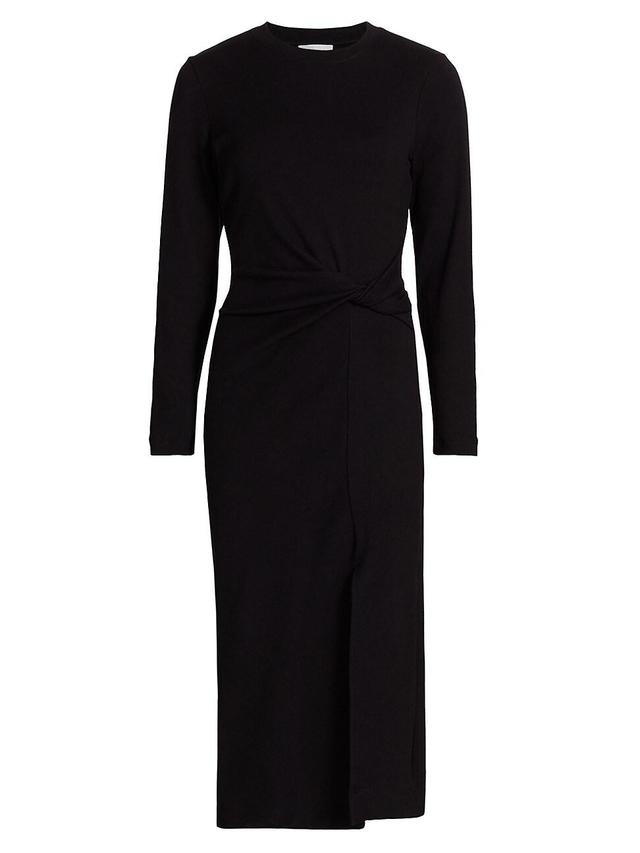 Womens Cody Stretch-Cotton Midi-Dress Product Image