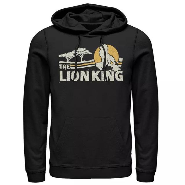 Disneys Lion King Savannah Sunrise Scene Mens Hoodie Product Image