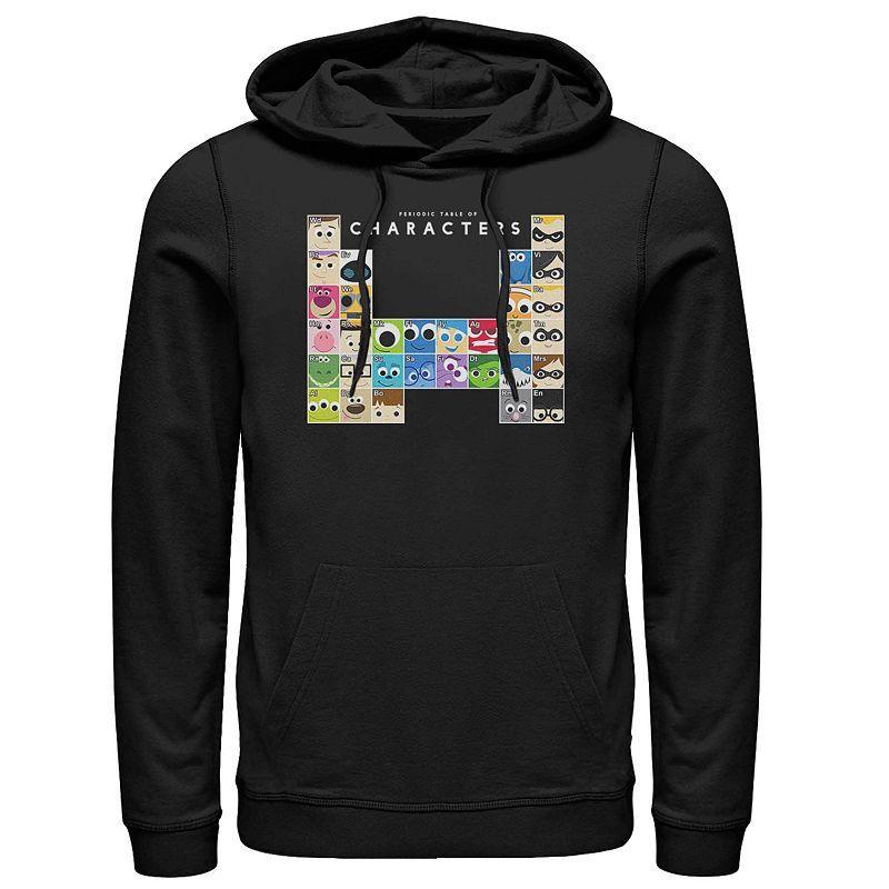 Mens Disney Pixar Periodic Table Of Characters Hoodie Product Image