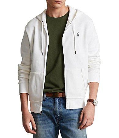 Polo Ralph Lauren Double-Knit Full-Zip Hoodie Jacket Product Image