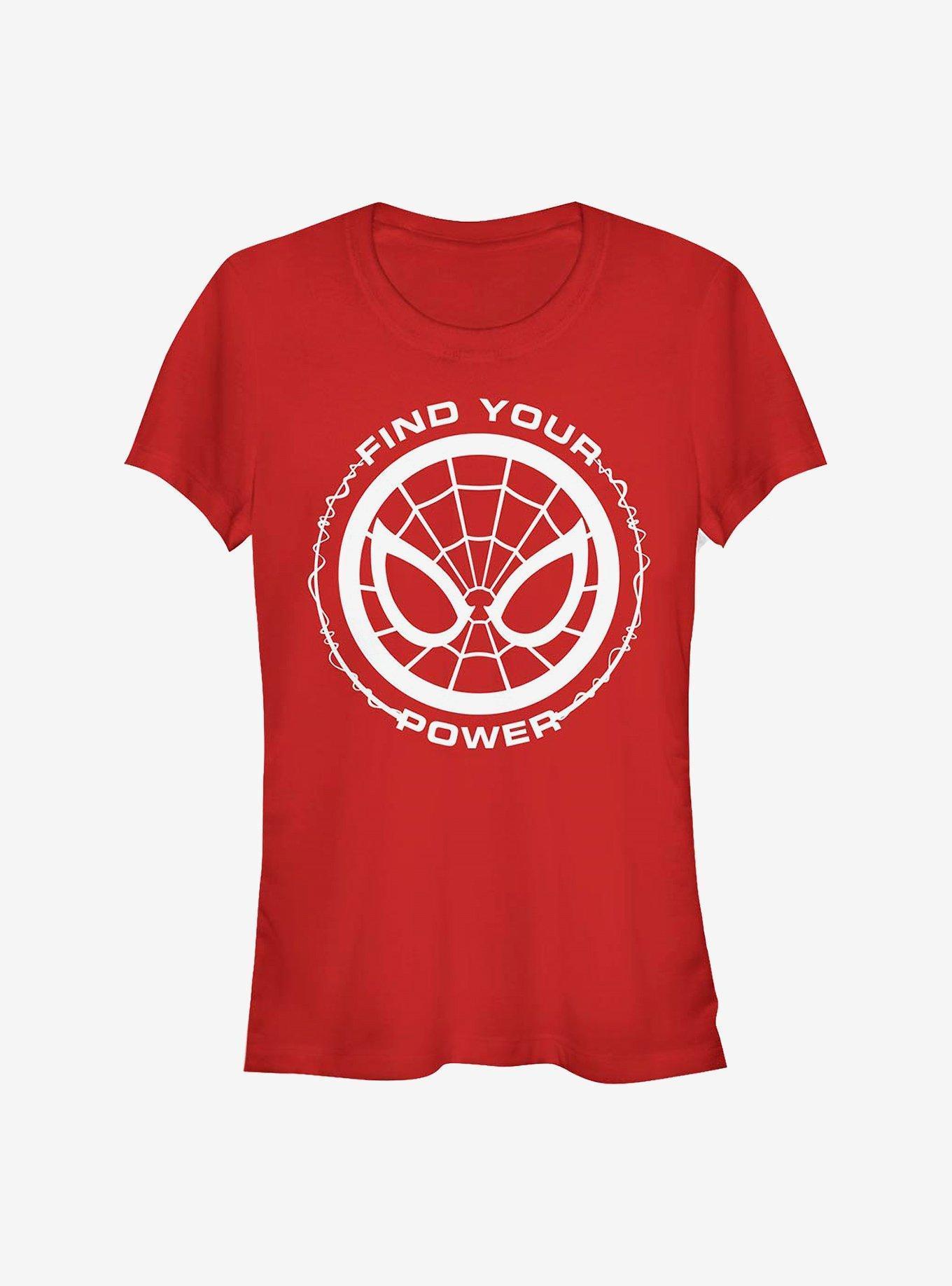 Marvel Spider-Man Spider Power Girls T-Shirt Product Image