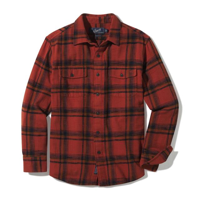 Vintage Slub Twill Shirt - Red Spice Black Product Image