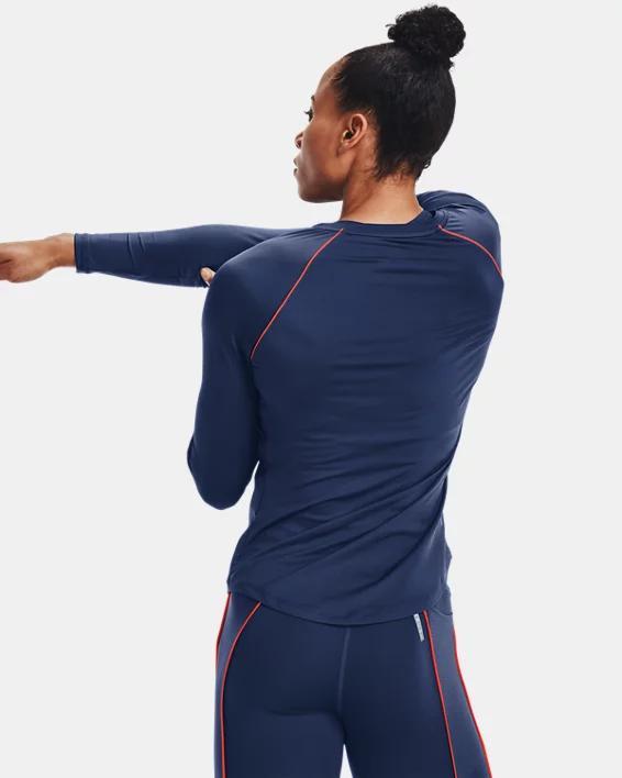 Women's UA RUSH™ HeatGear® Mesh Long Sleeve Product Image