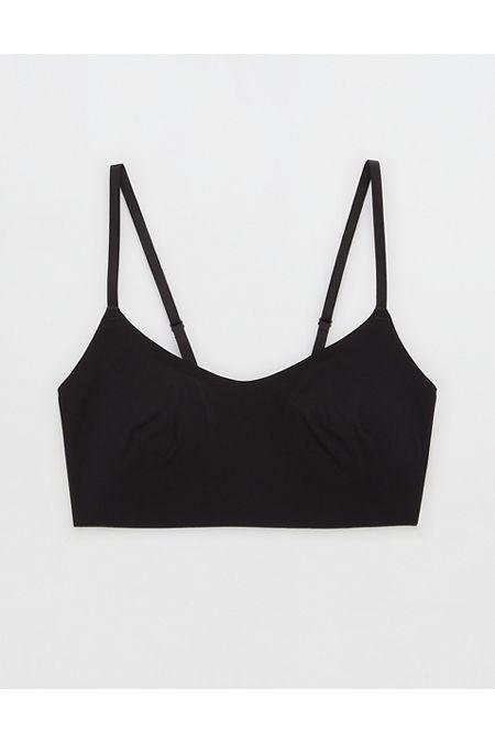 SMOOTHEZ Skinny Scoop Bralette Women's True Black XL DD Product Image