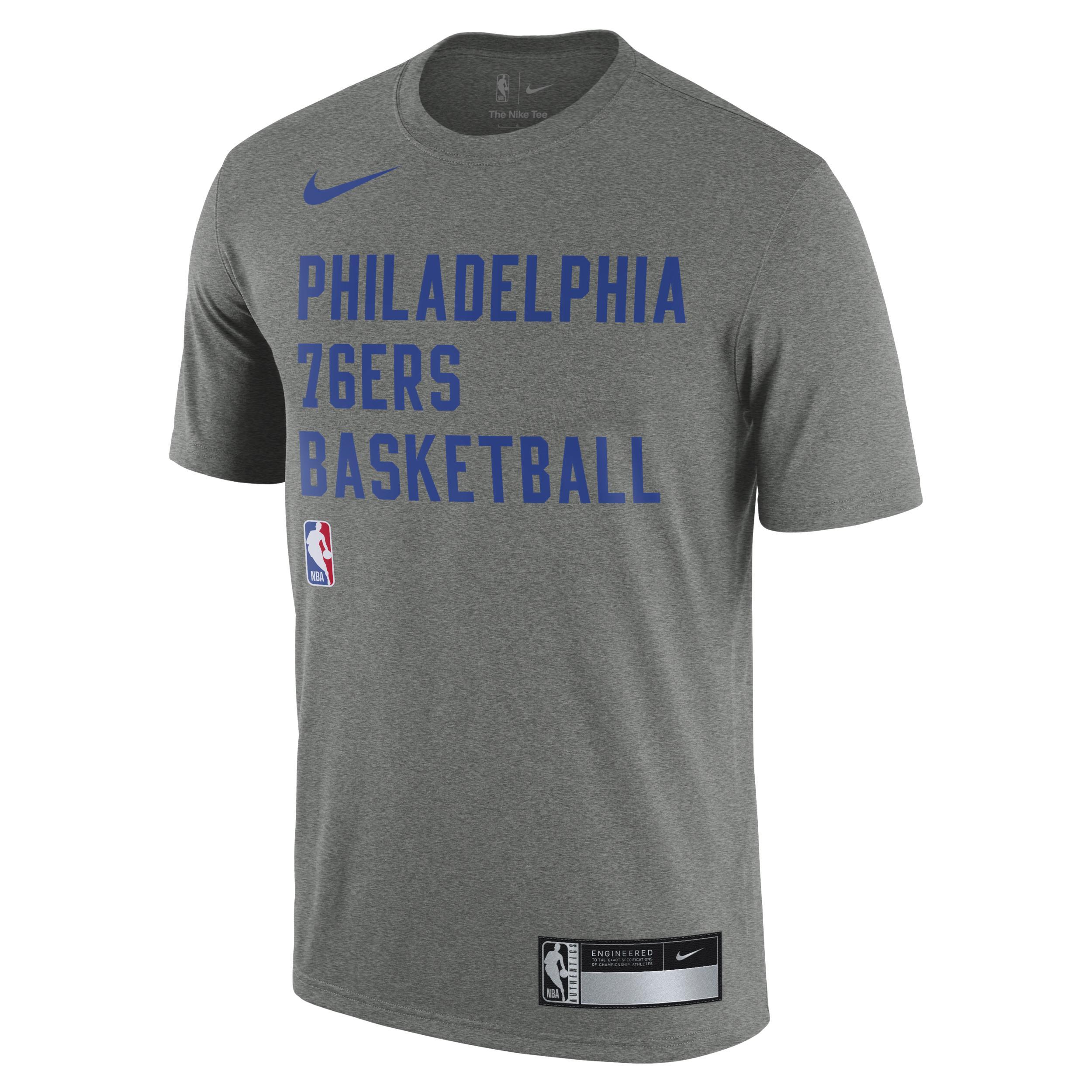 Philadelphia 76ers Nike Mens Dri-FIT NBA Practice T-Shirt Product Image