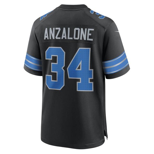 Alex Anzalone Detroit Lions Nike Mens NFL Game Football Jersey Product Image