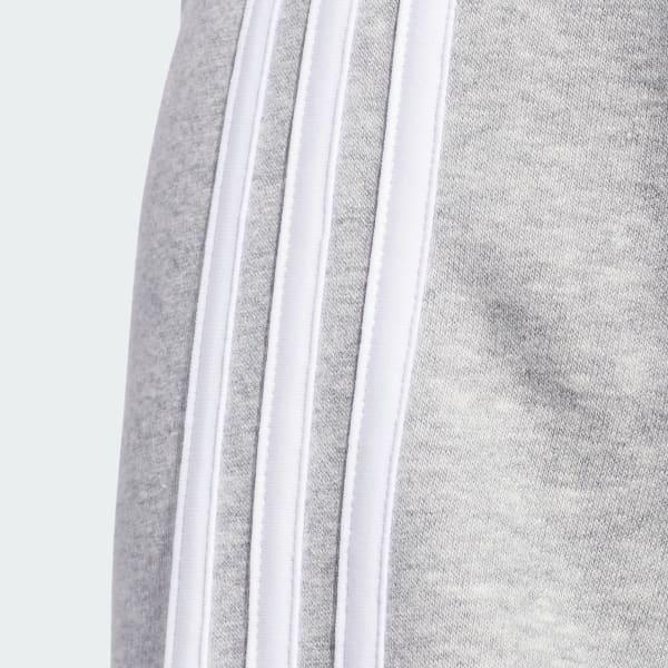 Essentials 3-Stripes Full-Zip Fleece Hoodie (Plus Size) Product Image