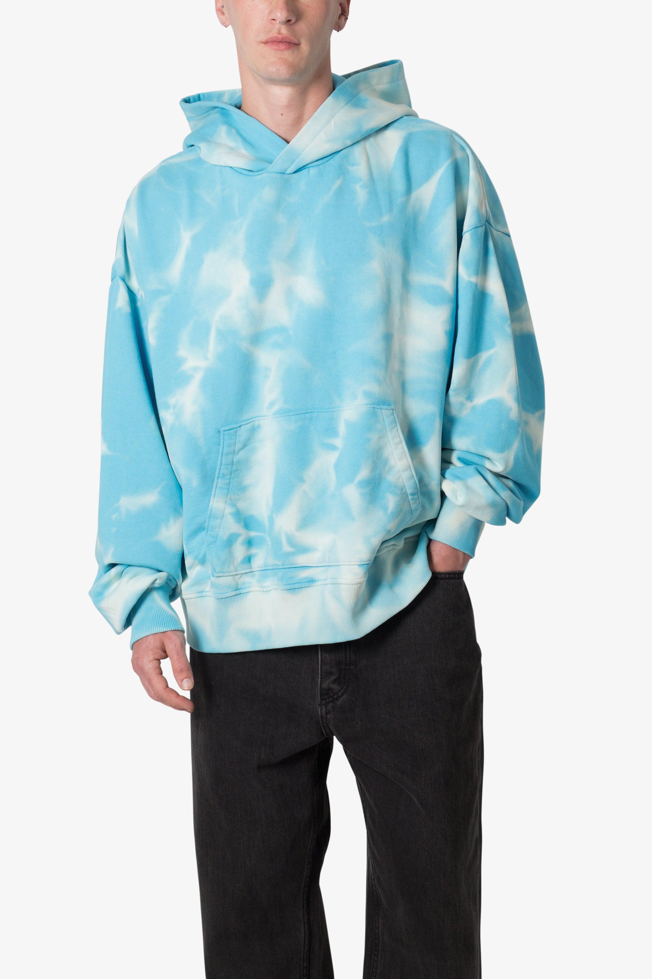 Water Wash Hoodie - Blue Product Image